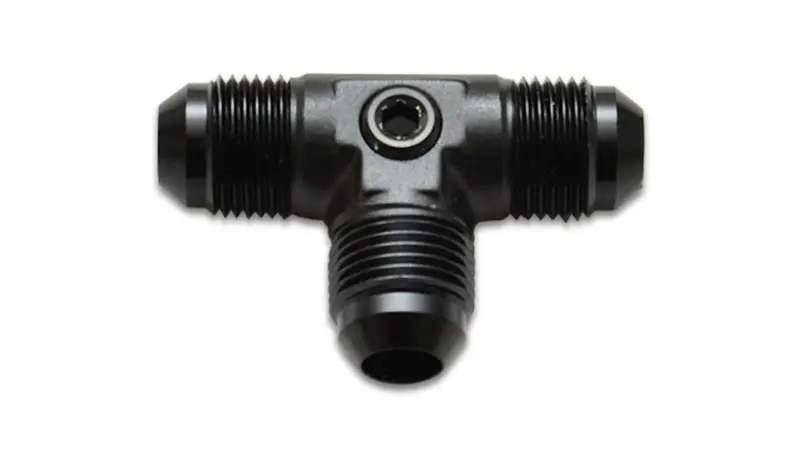 Vibrant -8An To -8An Male Tee Adapter Fitting With 1/8In Npt Port 1