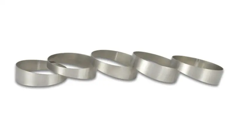 Vibrant 3.5In. O.D. Titanium Pie Cuts - Bag Of 5 1